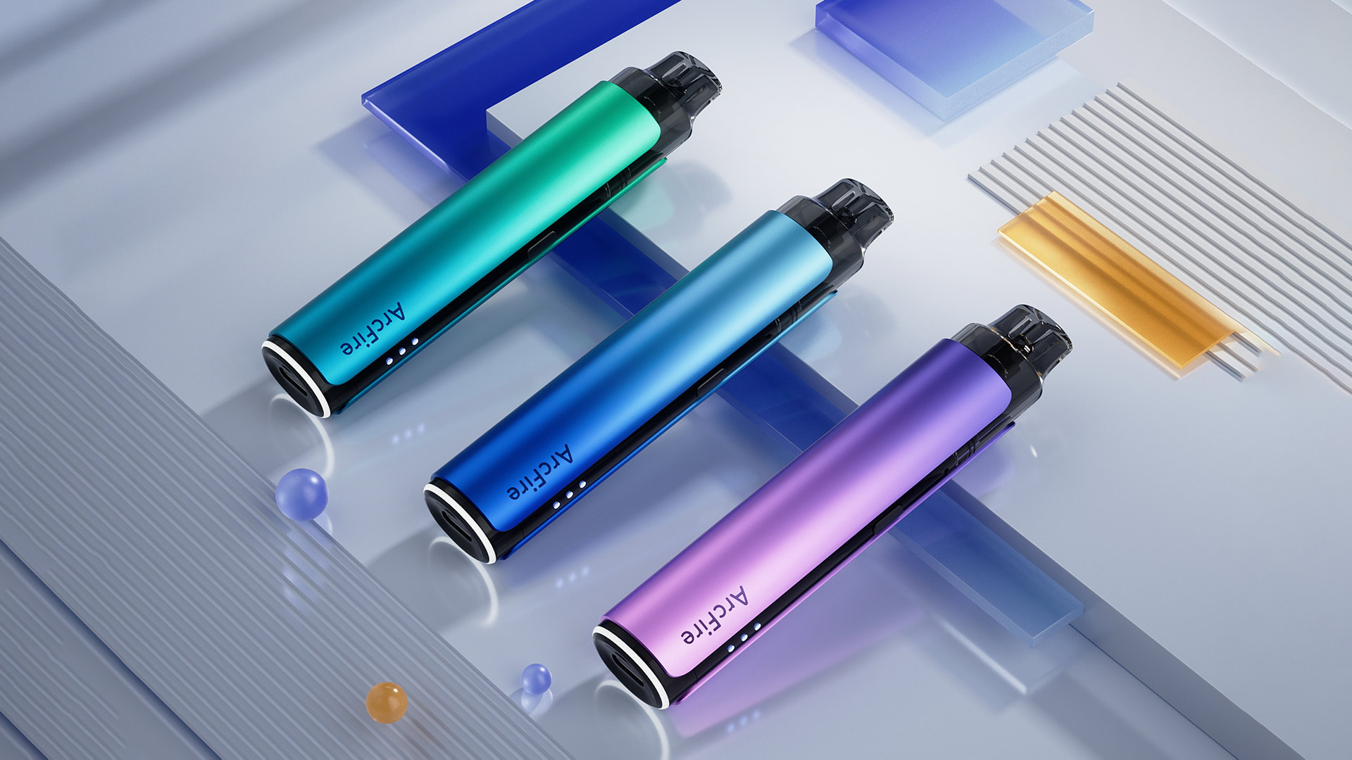 Innokin ArcFire nachfüllbare Vape in mehreren Farben, Hervorhebung erschwinglichen vaping Optionen.