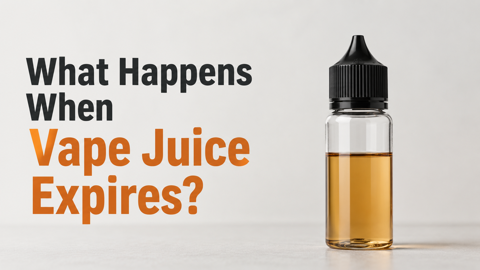 Was passiert, wenn E-Liquid abläuft?