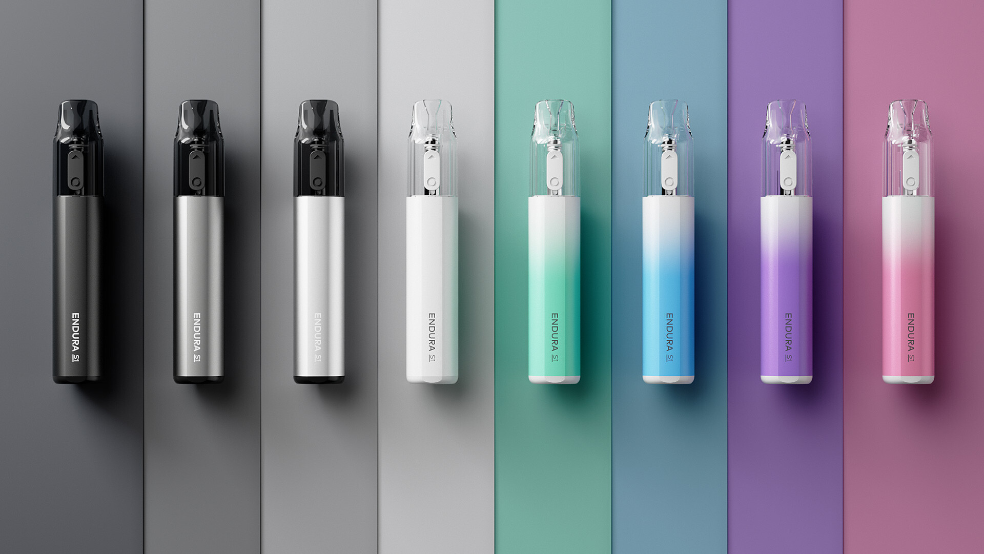 Innokin Endura S1 nachfüllbare Einwegdampfer, erhältlich in mehreren Farben, ideal für diejenigen, die eine länger anhaltende Alternative zu herkömmlichen Einwegdampfern suchen.