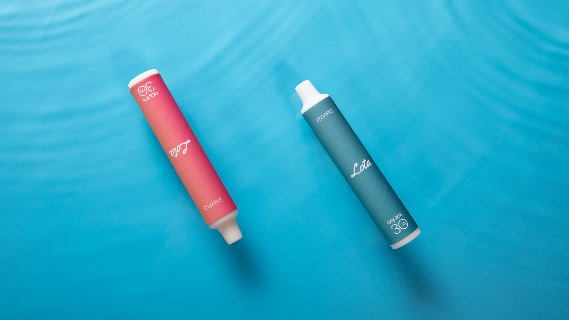 Die umweltfreundlichen Innobar Enviro Vape Pods werden vorgestellt.