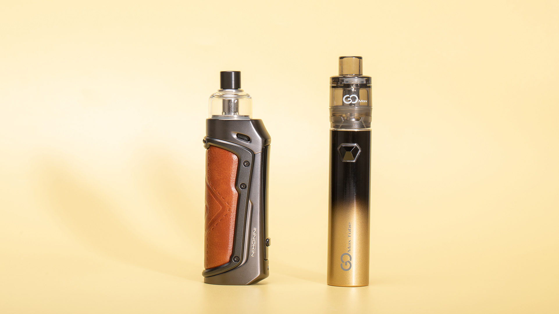 Innokins Sensis und Gomax Tube Vaping-Geräte mit innovativem Design und erstklassiger Leistung, die das Engagement der Marke für die Verlängerung der Lebensdauer von Vape Coils widerspiegeln