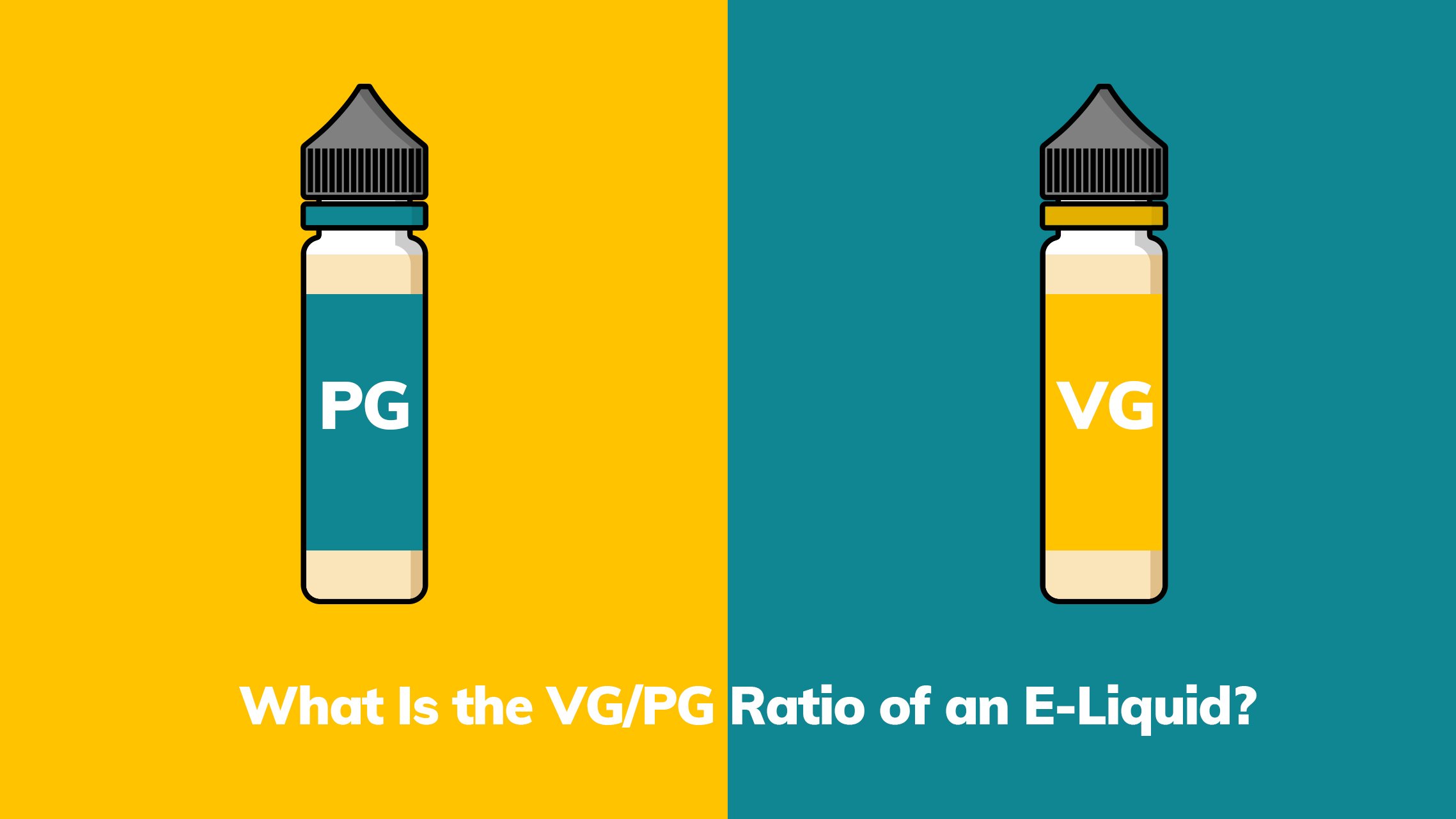 Vergleich von PG- und VG-Flaschen für E-Liquid