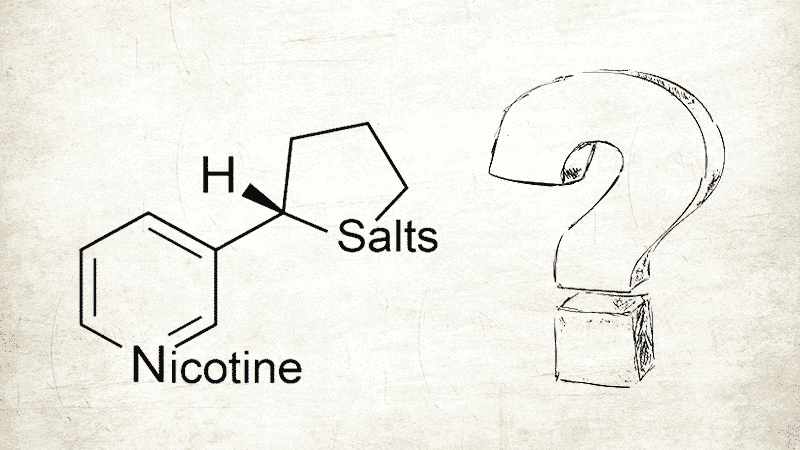 Salz-Nikotin