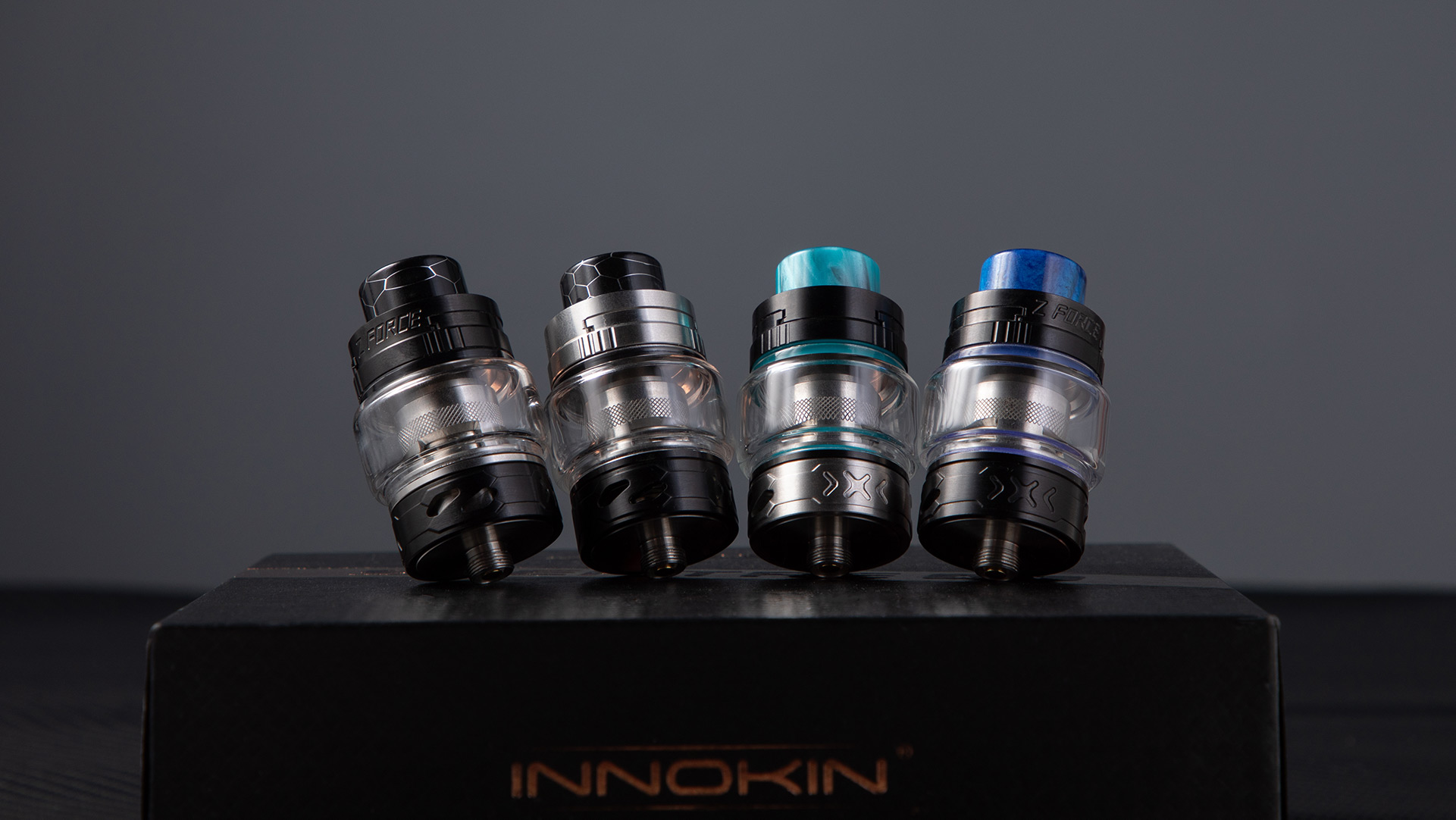 Entdecken Sie die besten Sub-Ohm-Tanks im Bullet-Stil, darunter den Innokin Z Force mit seinem innovativen DuoPrime Dual-Mesh-Heizer, der für besten Geschmack und beste Dampfproduktion sorgt.