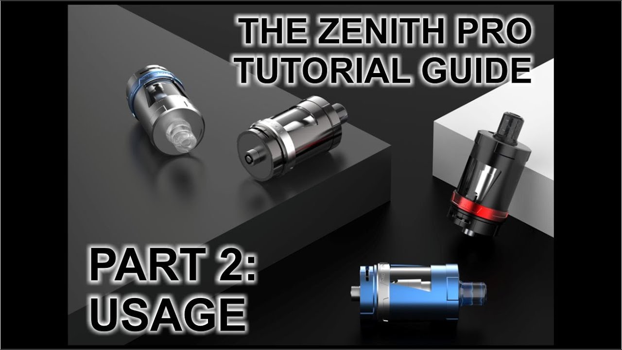 Der Innokin/Platform Zenith Pro Tutorial Guide - Teil 2: Verwendung des Zenith Pro