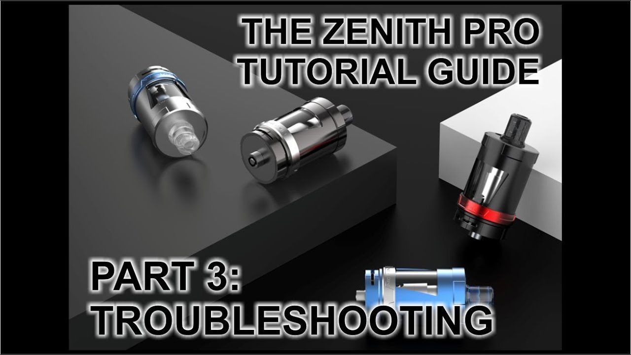Der Innokin/Platform Zenith Pro Tutorial Guide - Teil 3: Fehlersuche