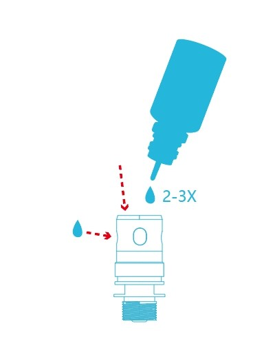 Vorbereiten der Spule