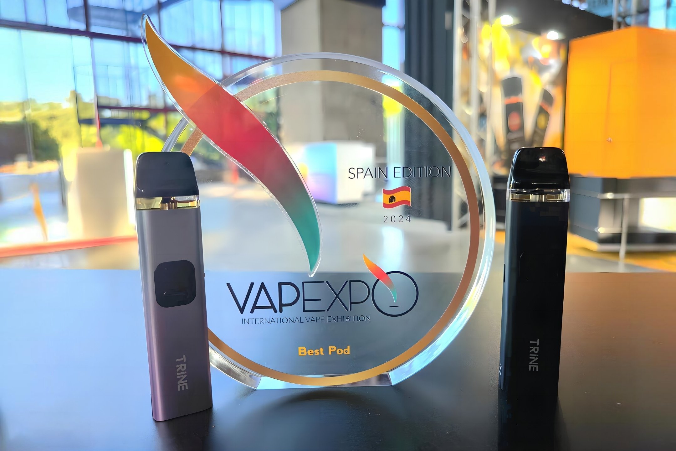 Innokin Trine gewinnt "Best Pod" auf der Vapexpo Spain 2024 mit seiner nachhaltigen 3-in-1-Lösung