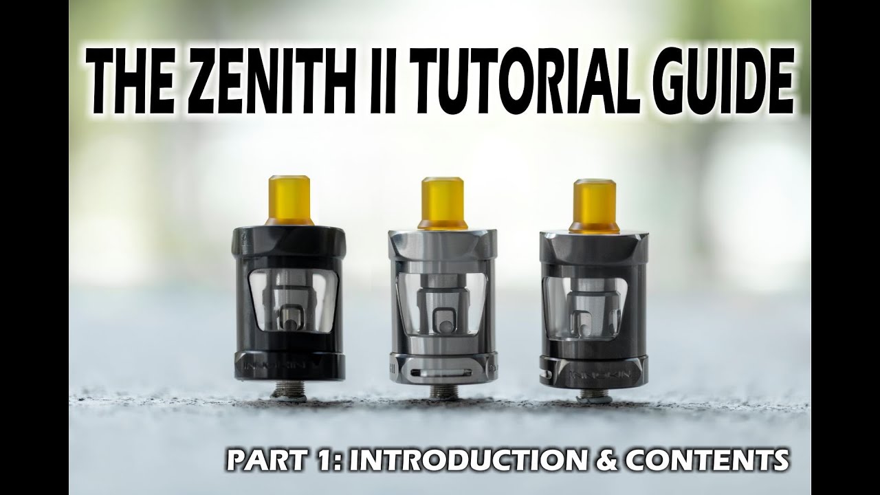 Innokin/Platform Series Zenith II Video Tutorial Guide - Teil 1 - Einführung & Inhalt