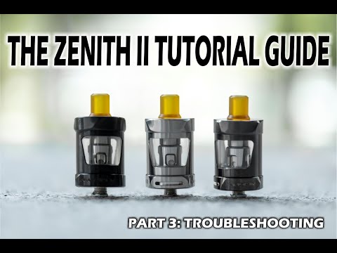 Innokin/Platform Series Zenith II Video Tutorial Guide - Teil 3 - Fehlersuche
